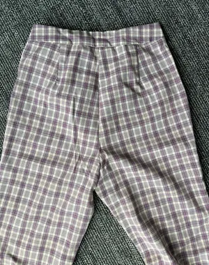 SheIn Pink Plaid Pants thumbnail 5