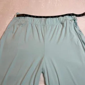 Cuddl Duds Flexwear Straight Leg Lounge Pant Size L Lightweight Casual Coastal thumbnail 11