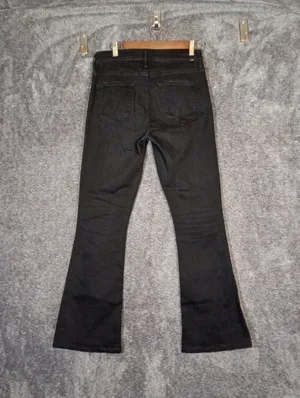 MOTHER The Weekender Mid Rise Flare Jeans Not Guilty Wash Womens 28 thumbnail 4