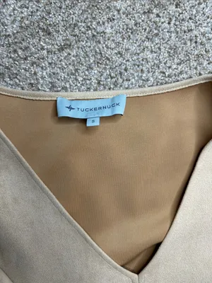 Tuckernuck Suede Easton Blouse Bone thumbnail 4