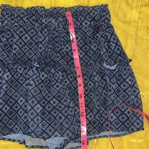 Kendall + Kylie Size XS Ruffled Boho Skort thumbnail 11