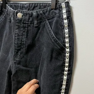 Vintage Roper black horseshoe mom jeans‎ size 5 thumbnail 3