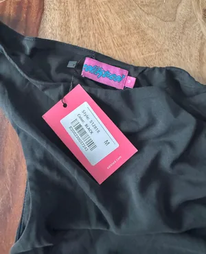 One Shoulder Cutout Mini Dress thumbnail 4