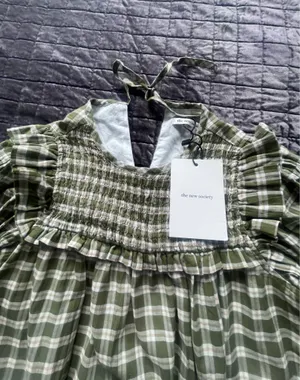 The New Society Dominique Girl Dress 8y thumbnail 6