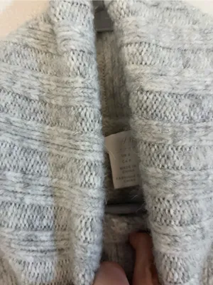 Women's H&M Cozy Gray Turtleneck size small thumbnail 3