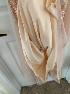 Macy's NWT Gold Evening Gown!! Stunning Small thumbnail 11