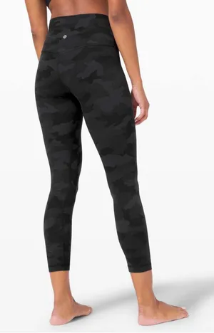 Lululemon Align Pant II 25", Heritage 365 Camo Deep Coal Multi thumbnail 1