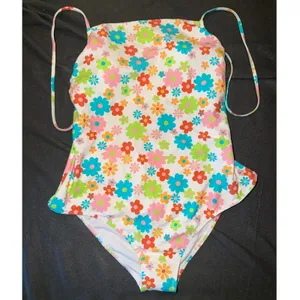 Ninety-Nine Womens Floral One Piece Swimsuit XXL Square Neck Retro Flower Print thumbnail 2