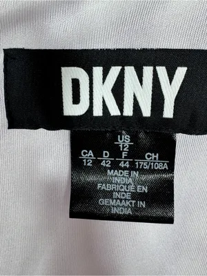 DKNY Gingham Check Square Neck Midi Dress Purple White 12 Cottagecore Sleeveless thumbnail 10