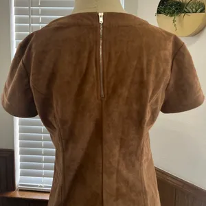 BoHo Faux Suede dress thumbnail 4