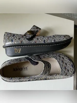 Alegria Paloma Pyramids Size 40 Mary Jane Leather Shoes PAL 394 thumbnail 7