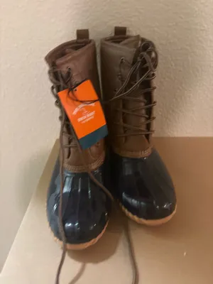 Duck boots size 8 Brown thumbnail 2