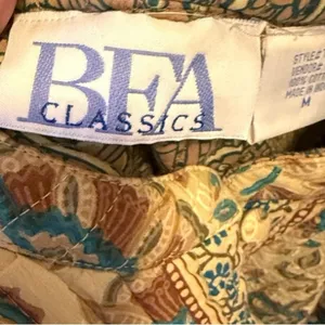 Vintage BFA Classics‎ Quilted Reversible Jacket Size M thumbnail 7