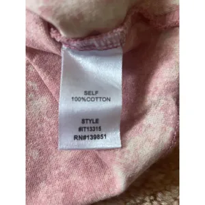 ODDY Women’s Pink Ruffled Sleeveless Blouse Top 100% Cotton Size M thumbnail 4