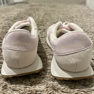 New Balance Pink and White Women's Sneakers thumbnail 6