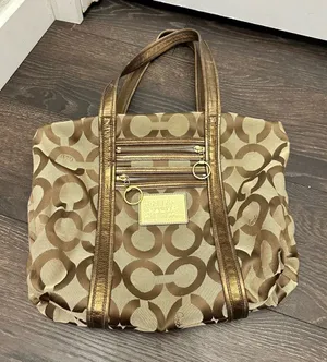 Coach Poppy Pop Art Y2K 2000s Tote Bag Purse thumbnail 1