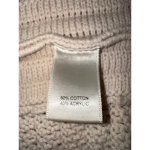 Joie Beige Knit Tank Top Sleeveless Cotton Blend Sweater XL Neutral Square‎ Neck thumbnail 7