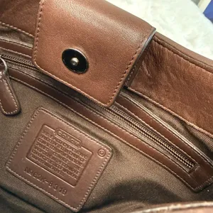 Vintage Coach y2k 2002 Legacy Hobo Mahogany Bag thumbnail 13