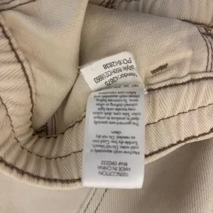 PacSun Women's‎ Elastic Waist Cargo Pants Utility Pockets Beige Size Small thumbnail 7