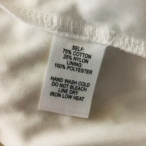 Lulus Shift Dress Mini Lace Overlay Short Sleeve White Zipper Size L thumbnail 4