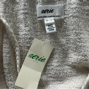 Aerie Women’s Ivory Beige Oversized Sweater Tunic XS NWT thumbnail 5