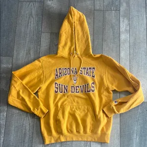 Champion Arizona State Sun Devils Size Medium Hooded Sweatshirt thumbnail 6