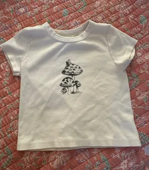 John Galt Fairy Mushroom Baby Tee thumbnail 1