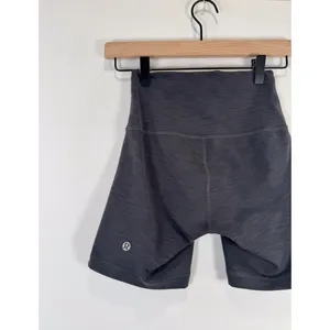 Lululemon Womens Shorts Graphite Grey Heather Wunder Train High Rise Gym Size 4 thumbnail 7