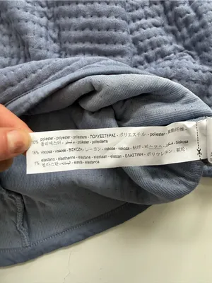 Zara Quilted Cropped Sweatshirt Size Medium thumbnail 8