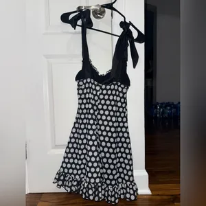 Dolls Kill Wildflower Fables Mini Dress - Polka Dot thumbnail 6