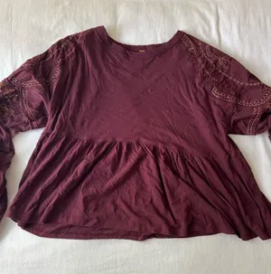 Free People Embroidered Top thumbnail 1