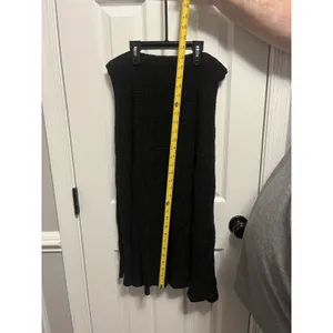 Polo Ralph Lauren Cotton Black Gilter Skirt Elastic Waist Size Large. Night Out thumbnail 5