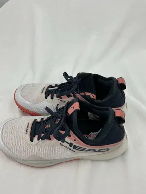 Head Women's Athletic Tennis Shoes in White, Coral & Black B22 thumbnail 6