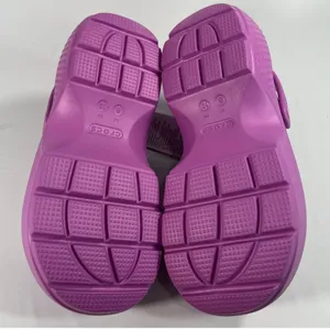 Crocs Stomp Clog Women's 10 Mens 8‎ Orchid Purple Platform Sandals Chunky NEW thumbnail 8