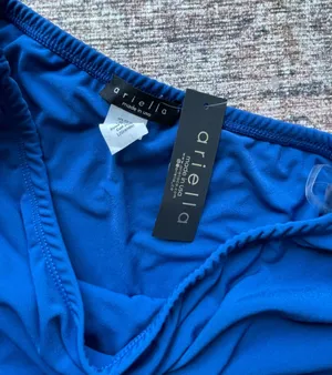 Ariella Blue Crop Top thumbnail 2