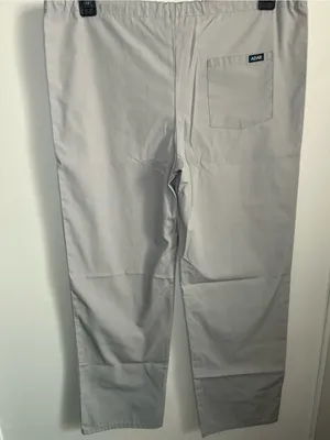 Excellent Preloved Condition Adar Gray Universal Scrub Uniform Drawstring Pant Size XS thumbnail 2