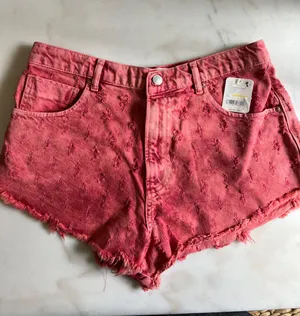 Free People We The Free Mixed Emotions Hi Lo Short Dragonfruit Sorbet Pink Rose thumbnail 6