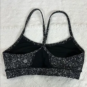 Lululemon Flow Y Bra Mesh Back Size 4 thumbnail 1