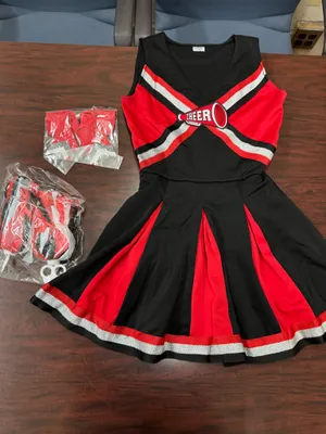 Spirit Halloween Cheerleader Halloween Costume Size Small thumbnail 2