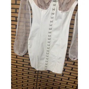 Princess Polly White Corset Style Dress‎ Size 6 thumbnail 4