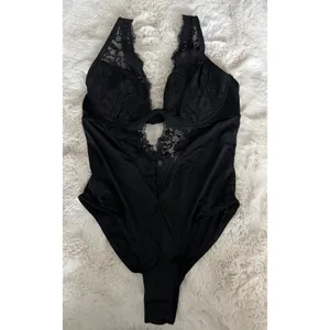 Anthropologie By Plunge Underwire Lace Bodysuit thumbnail 7