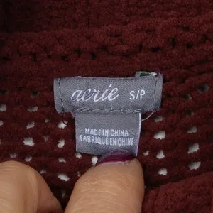Aerie‎ Womens Turtleneck Sweater Knit Pullover Casual Fall Winter Brown Small thumbnail 5