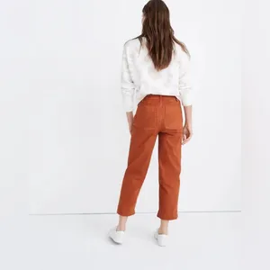 Madewell Slim Emmett Wide-Leg Crop Pants 26 thumbnail 3