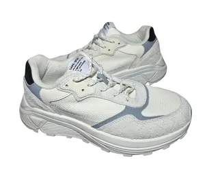 Gymshark Darc Sport White and Gray Athletic Shoes with Chunky Sole thumbnail 2