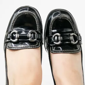Vintage 90s Naturalizer Black Buckle Loafer Pumps thumbnail 6