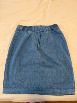 Women’s Denim Skirt Blue Size 6 thumbnail 2