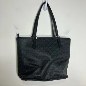 Michael Kors‎ medium size shoulder bag black gray thumbnail 3