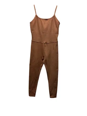 Beyond Yoga Spacedye Uplevel Midi Jumpsuit Size M In Caramel Toffee thumbnail 3