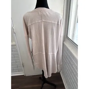 We The Free Monterey Thermal Henley Top Medium‎ boho layered cabincore travel thumbnail 6