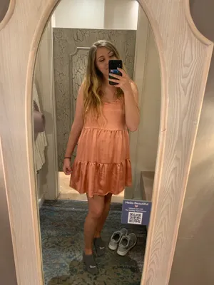 Altar'd State Satin Dress thumbnail 3